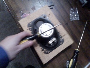 Magnetizing a screwdriver