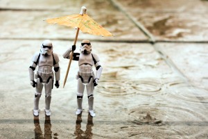 Trooping in the Rain, by Stéfan Le Dû